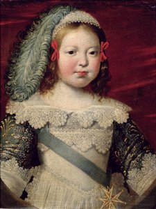 Portret van Lodewijk XIV (1638-1715) als kind, ca. 1641-42